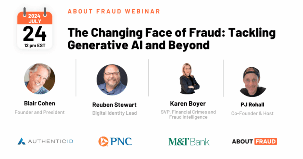 About Fraud Webinar 7.24.24 Graphic