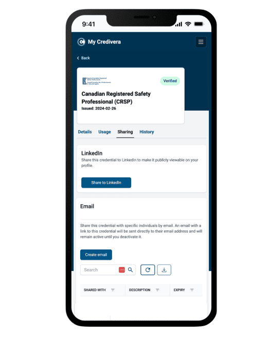 credivera workflow screenshot