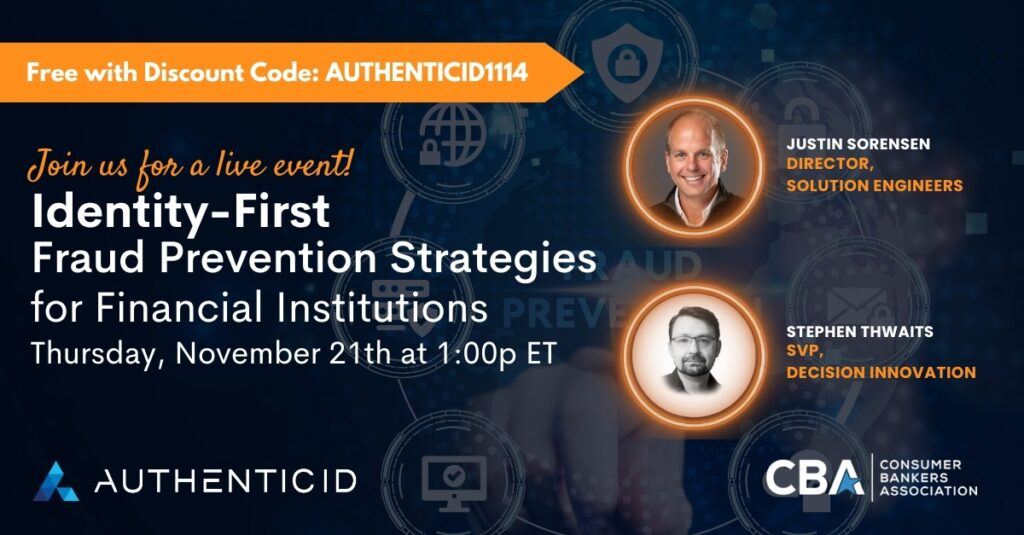 Identity First Fraud Prevention Strategies for FIs LinkedIn