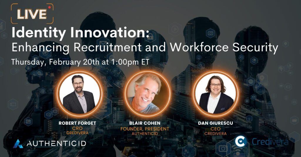 Identity Innovation Enhancing Recruitment and Workforce Security Webinar LinkedIn
