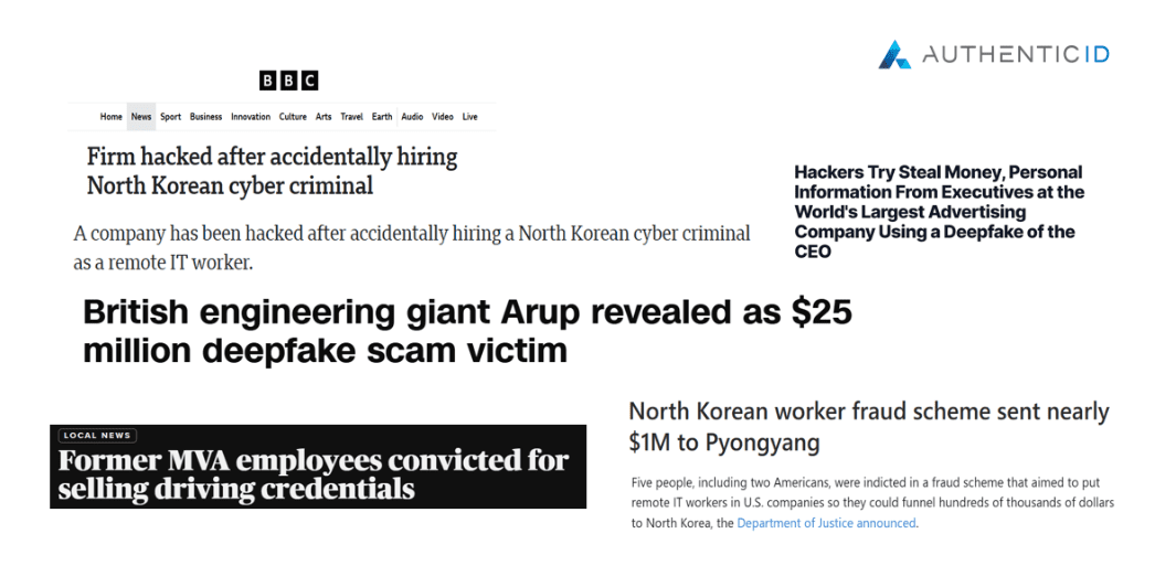 deepfake threat headlines