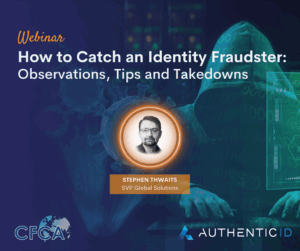 How to Ctach Fraudsters Webinar